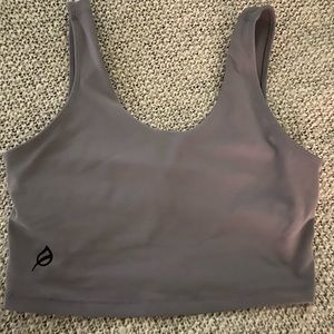 Faith classic crop top-Medium-Cloud Grey